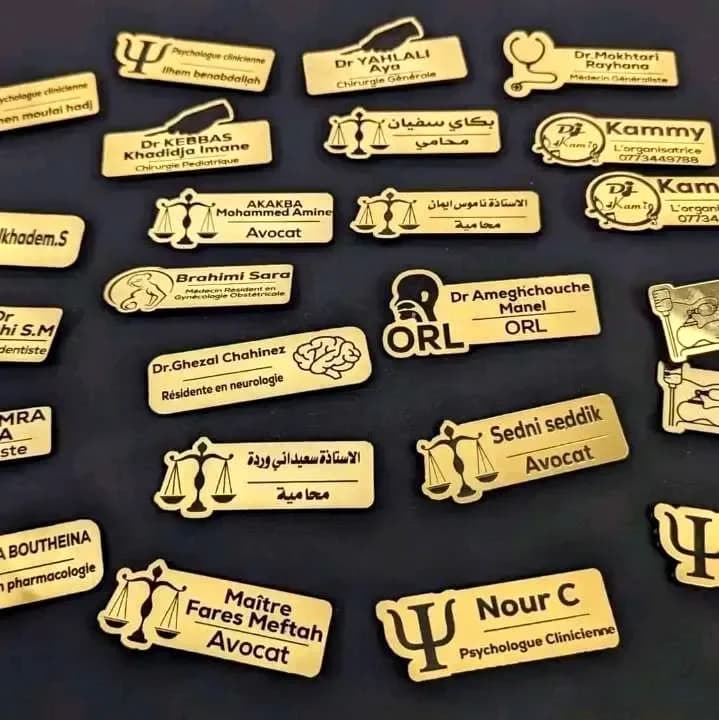 Bar & Staff Badges by BeamCraft, example 6