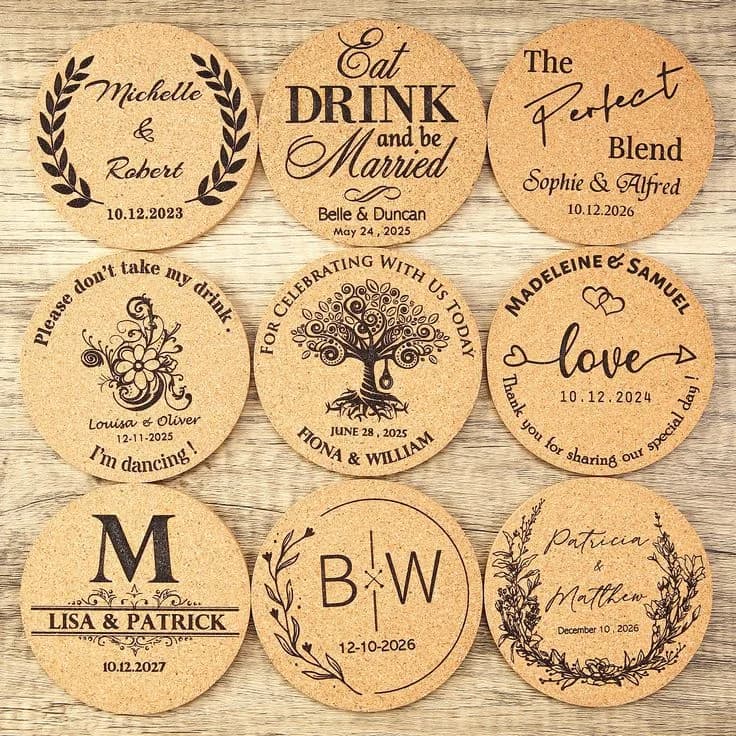Coasters by BeamCraft, example 2